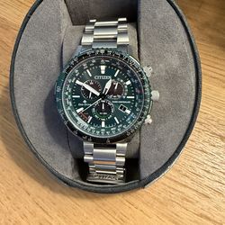 Citizen Promaster Air A-T Green Dial