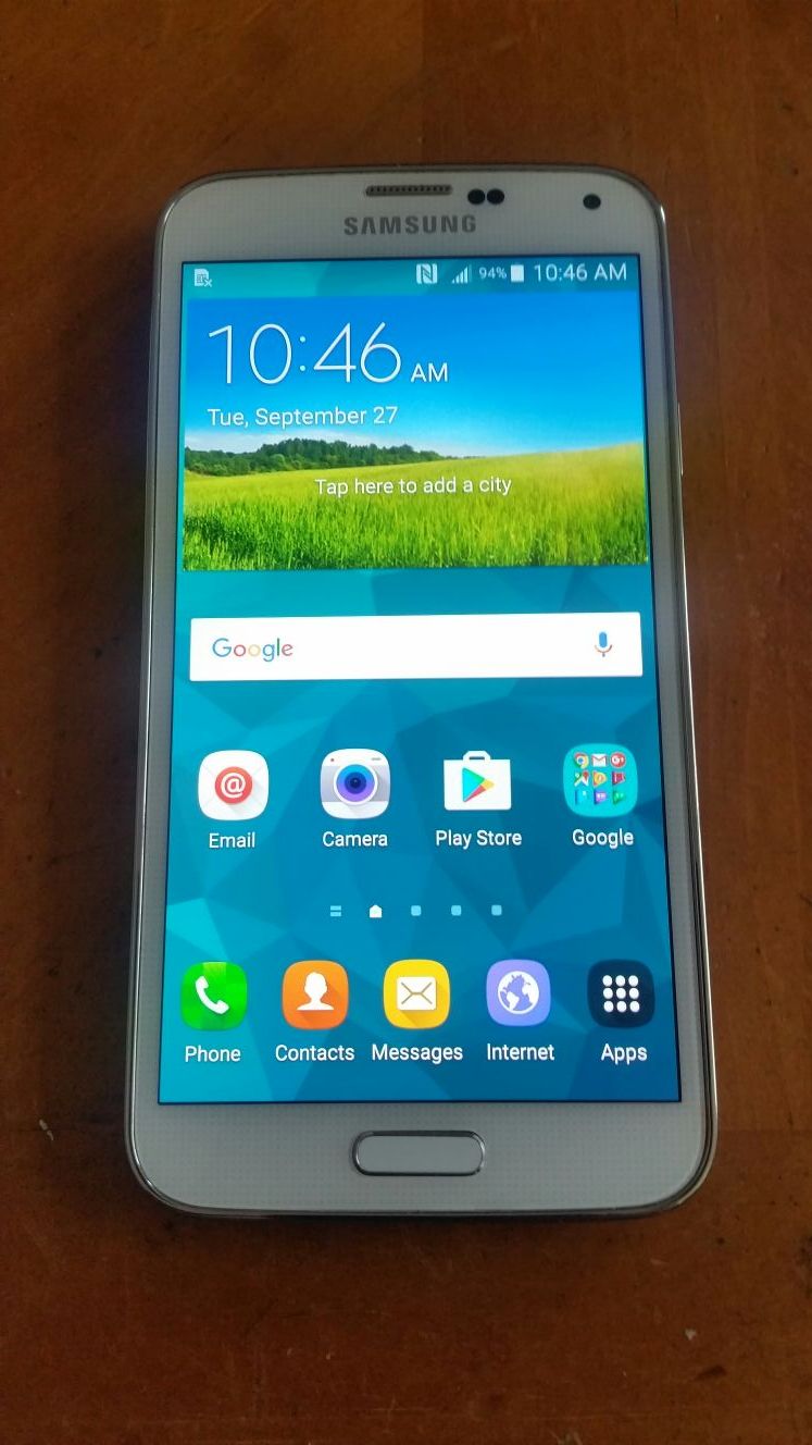 T-Mobile, Metropcs, AT&T, Cricket - Samsung galaxy S5