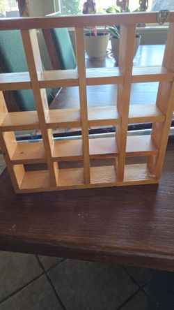 Box with shelves