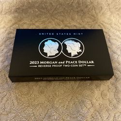 Coins 2023 Silver Reverse Proof Morgan And Peace Dollars 