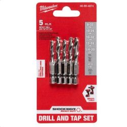 Impact Drill & Tap Bit Set