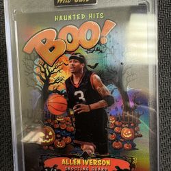 BOO! 1/1 Haunted Hits Allen Iverson