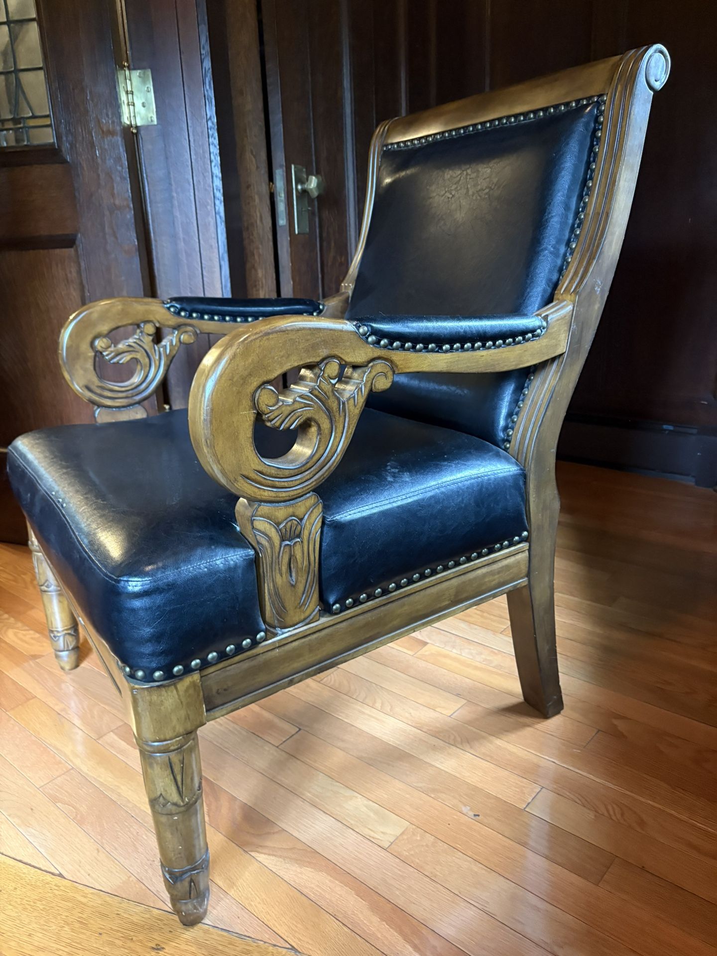 Old World Arm Chair