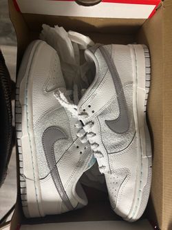 Nike Dunk Low White Grey Sneakers