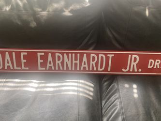 Dale Earnhardt Junior metal sign