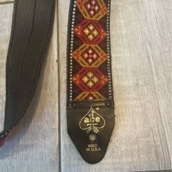 RARE 1970’s ACE GUITAR STRAP