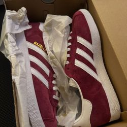 Adidas Gazelle Sneakers Burgundy Suede