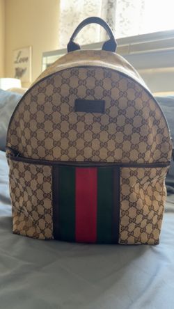 GG canvas backpack