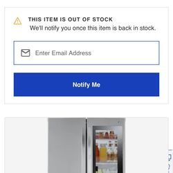 Brand New LG REFRIGERATOR 