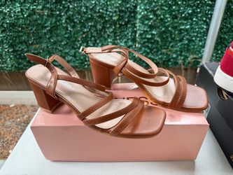 Brown heels