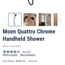 N400 HOBL NEBIA MATTE BLACK HANDSHOWER, MATTE BLACK 