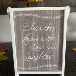 Bless this Home with Love and Laughter Decoration New