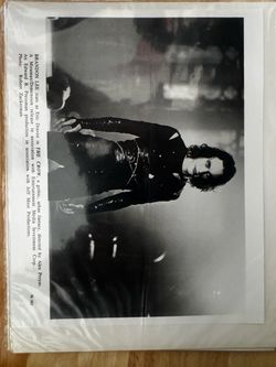 The Crow Brandon Lee Original Movie Press Photo