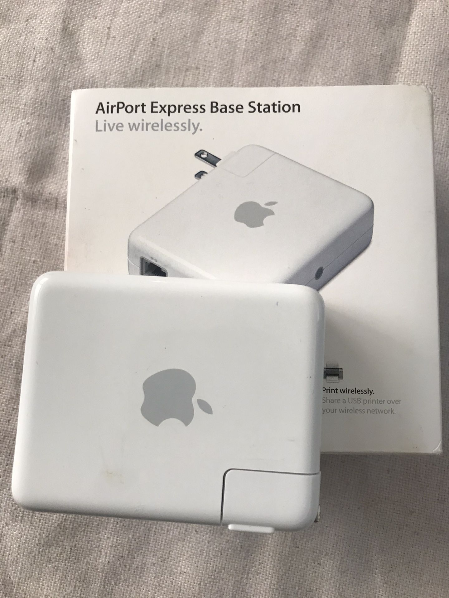 airport express base station live wirelessly