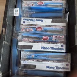 5 Digital Ionic Straighteners Nano Titanium