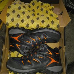 Harley-Davidson Men's WP / Safety Toe Woodridge Black Leather Shoes. D93329
Size 13 M
