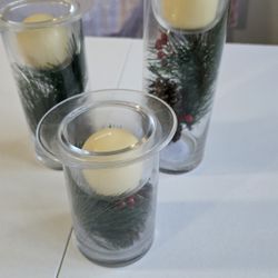 Vases With Candles
