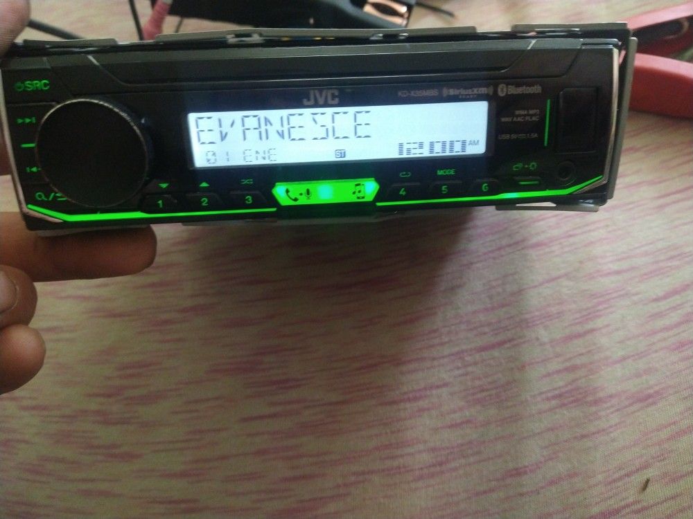 JVC Bluetooth Radio No CD Player