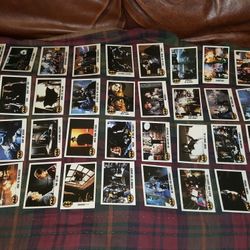 1989 Batman Movie Cards 