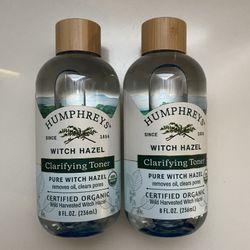 Humphrey’s witch hazel clarifying toner