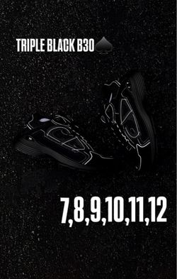 Dior B30 Sneakers Black & White