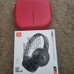 Headphones And Case