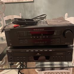 Digital Audio Video, Control Center And Five Disc Changer