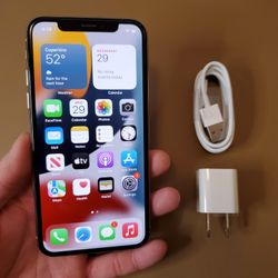iPhone X - UNLOCKED - Like New  