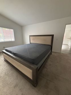 California King headboard and foot board and frame