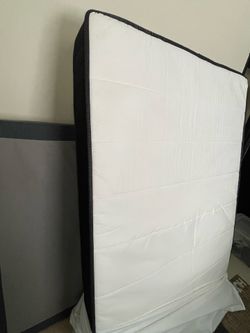 Used full sized mattress/ 5” box spring
