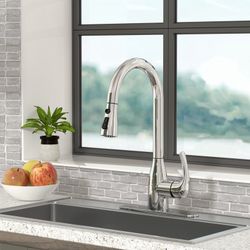 R&T Pull Down Kitchen Faucet AU50AB0-RT