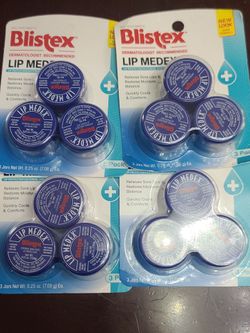 12 Blistex Lip Medex Balm jars
