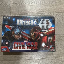 Risk Marvel Captain America CIVIL WAR Board Game Hasbro NEW SEALED - check photo