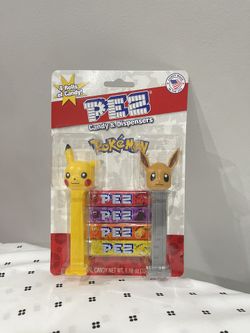 Pokémon Pikachu and Eevee  Pez