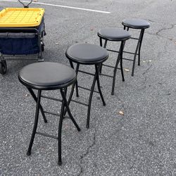 For Foldable Black Chairs.