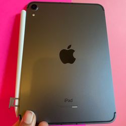 Apple Ipad Mini 6th Generation (2021/ 8.3” Liquid Retina ) 64GB WiFi + cellular (5G Unlocked) with pen, case & Accessories 