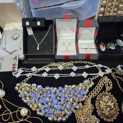 Huge Storage Unit Jewelry Lot Best Offer Takes All 925 And More! 