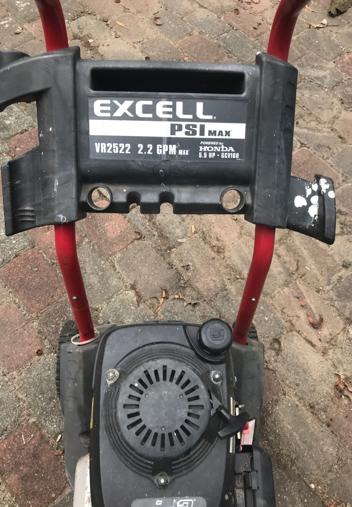 HONDA Presher washer EXCELL VR2522 2.2 GPM max 5.5 HP CCV 160 for Sale