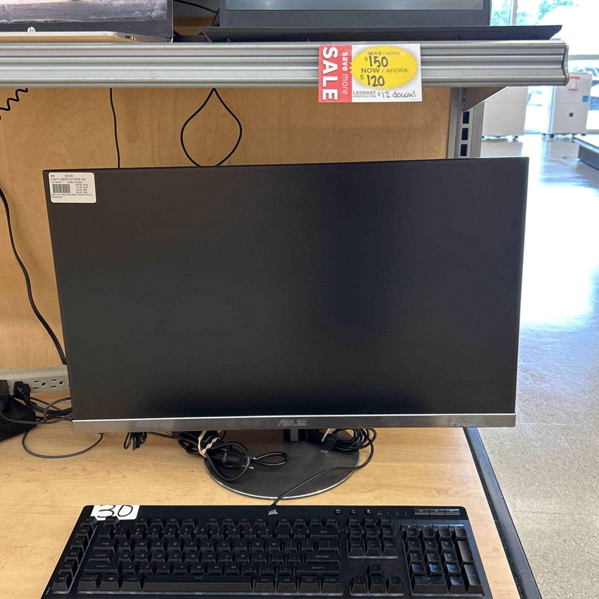 Monitor ASUS (MZ279HL) 75HZ 1080P Monitor