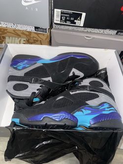 Jordan 8 aqua Sz 10