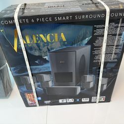 Valencia wireless Hi-Fi system Surround Sound 6 pieces system