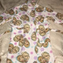 Girls bath robe size 10 Frozen 