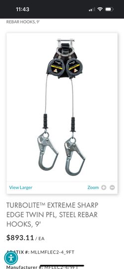 MILLER® by Honeywell MFLEC2-4/9FT, Fall Protection