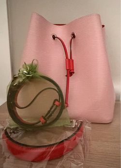 Louis Vuitton Rose Ballerine Epi NeoNoe bucket bag