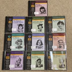 Lot of 10 The Big Read: An Introduction to Audio Book Series CD