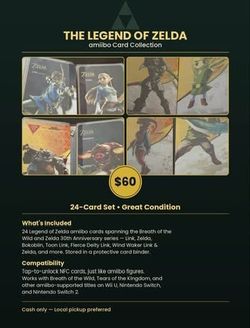 The Legend of Zelda amiibo Card Collection