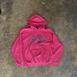 Pink Chicago Hoodie
