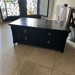Black Coffee Table
