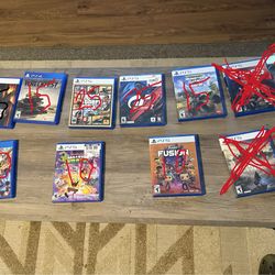 PS4 and PS5 games