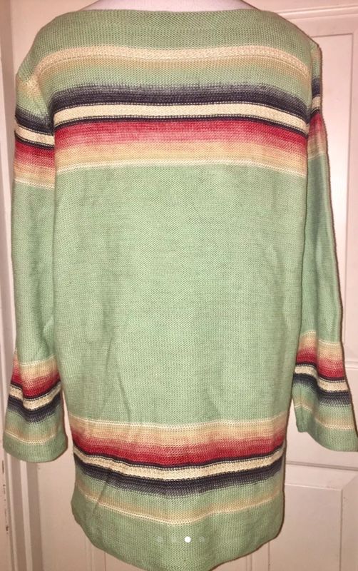Ralph Lauren Navajo design sweater women's size large